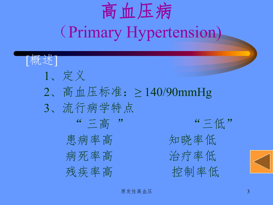 高血壓研究最新進展解讀ppt課件分享